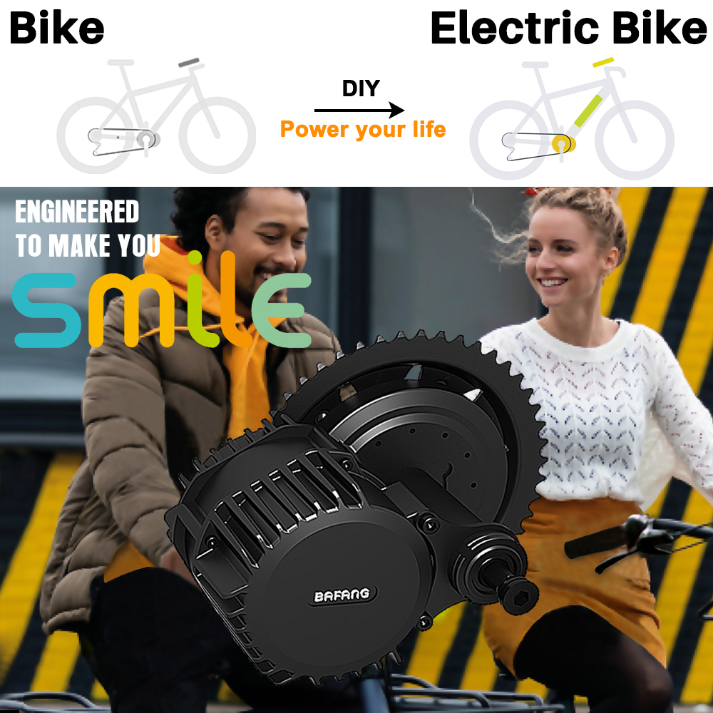 Bafang M615 G320.1000 motor 48 - Mid Drive Motor Kit 52V 1000W 评论和价格