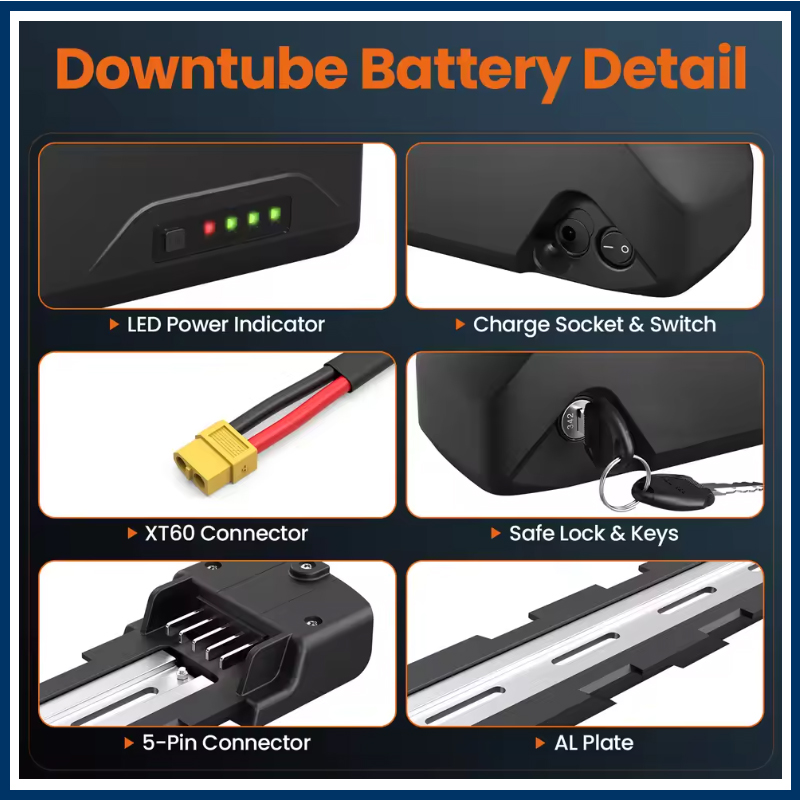 Hailong ebike battery 52v 36v  - Electric Bicycle Battery 72V 30Ah 评论和价格