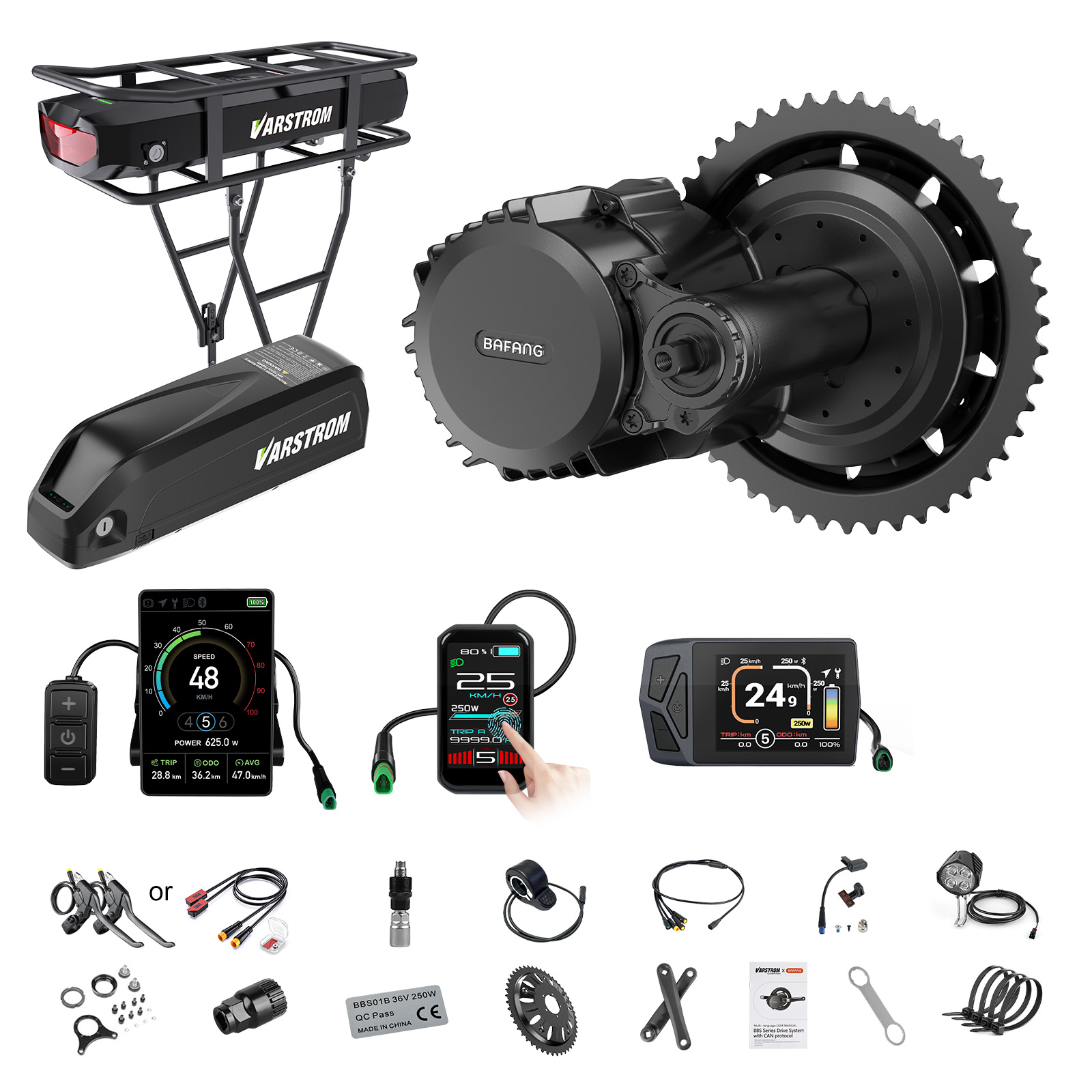[US Shipping] Bafang Motor 750 - Bafang Bbs02B 48V 750W Mid Drive Kit 评论和价格