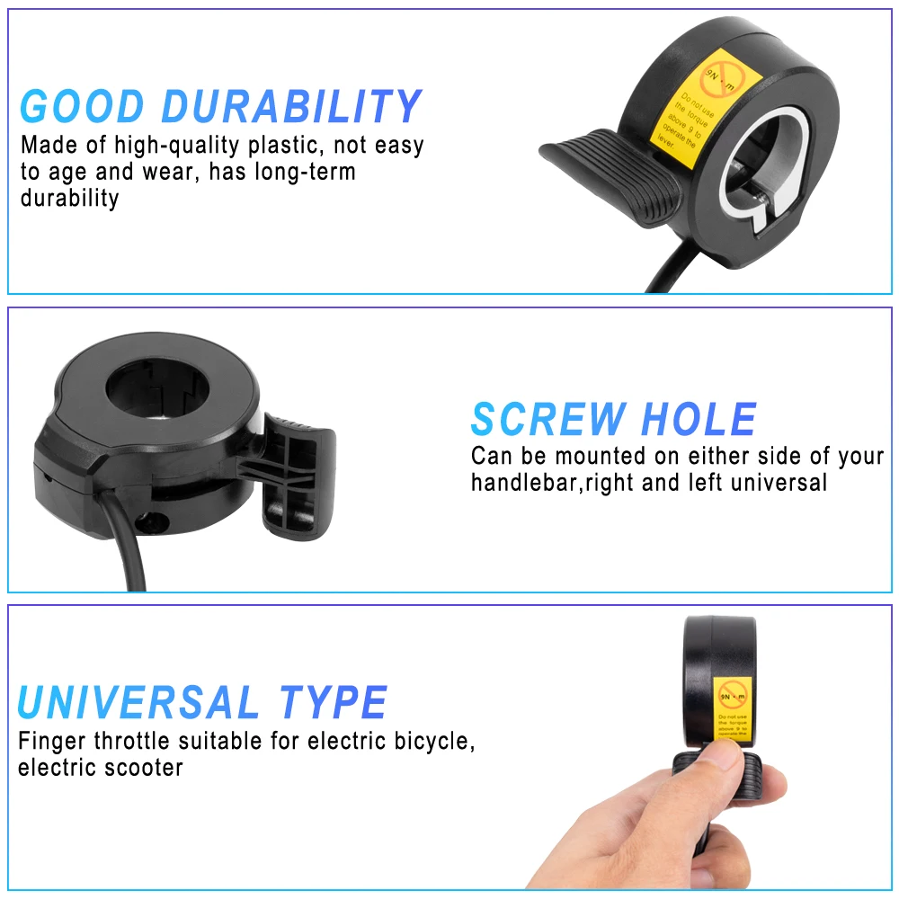 Ebike Thumb Throttle 130X for  - Bafang Bbshd 1000W Conversion Kit 评论和价格