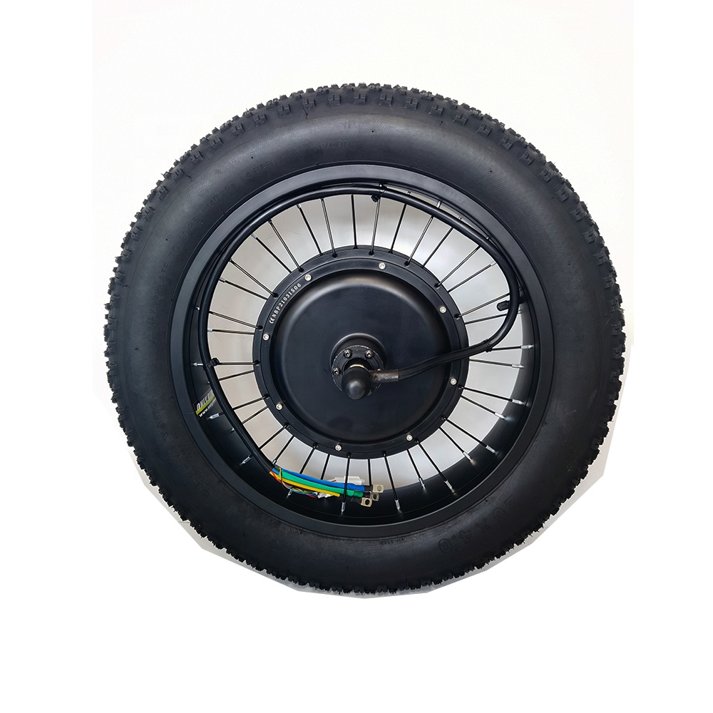 Electric Bicycle Conversion Mo - 72V 5000W Hub Motor Kit 评论和价格